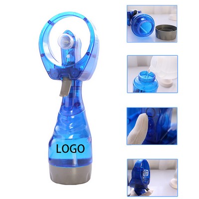 Manual Spray Mini USB Fan For Cooling